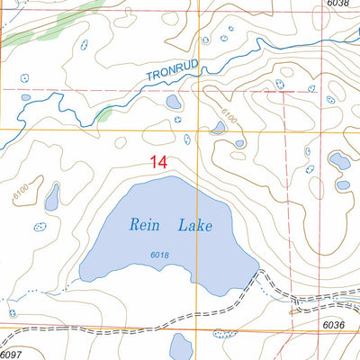 Rein Lake, MT FSTopo Legacy Preview 2