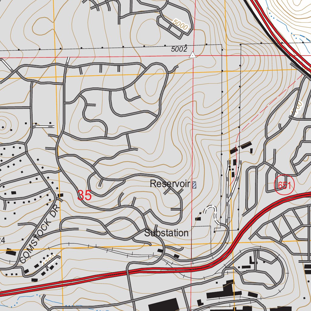Reno, NV FSTopo Legacy Map by US Forest Service - Topo | Avenza Maps