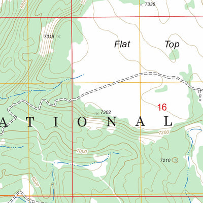 Rex Reservoir, UT FSTopo Legacy Preview 2