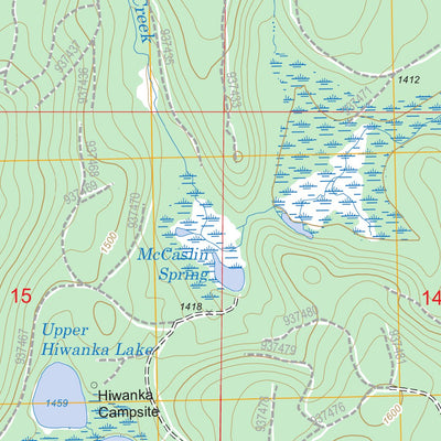 Reservoir Pond, WI FSTopo Legacy Preview 3