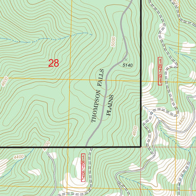 Richards Peak, MT FSTopo Legacy Preview 2
