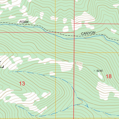 Rilda Canyon, UT FSTopo Legacy Preview 2