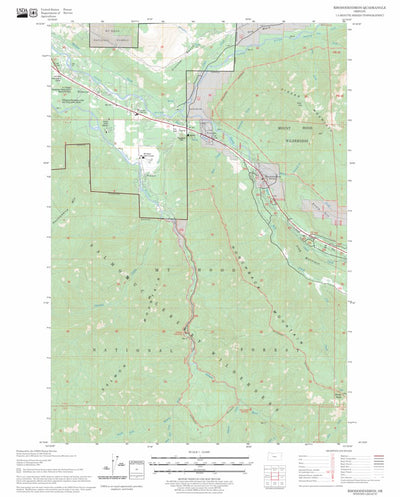 Rhododendron, OR FSTopo Legacy Preview 1