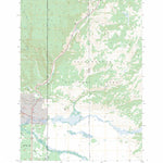 Richards Creek, MT - WY FSTopo Legacy Preview 1