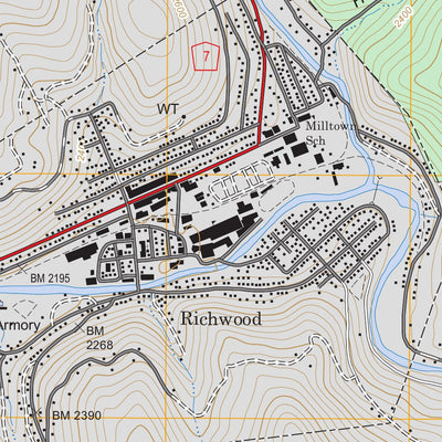 Richwood, WV FSTopo Legacy Preview 3