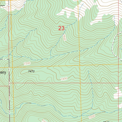 Rifle Falls, CO FSTopo Legacy Preview 2