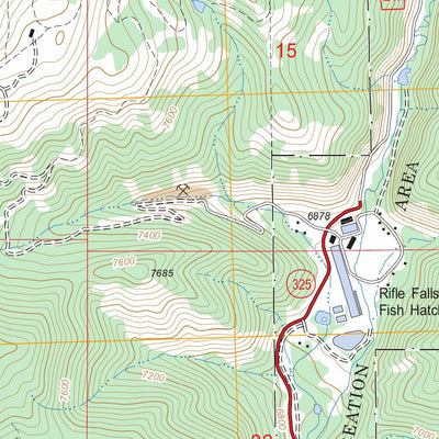 Rifle Falls, CO FSTopo Legacy Preview 3