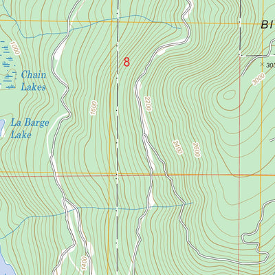 Riley Lake, WA FSTopo Legacy Preview 2