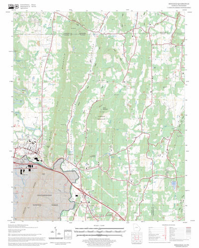 Ringgold, GA - TN FSTopo Legacy Preview 1