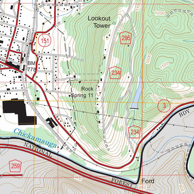 Ringgold, GA - TN FSTopo Legacy Preview 3