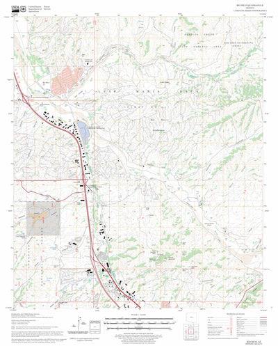 Rio Rico, AZ FSTopo Legacy Preview 1