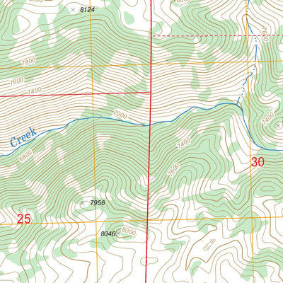 Risue Canyon, NV - CA FSTopo Legacy Preview 3