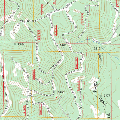 Riverbed Butte, OR FSTopo Legacy Preview 3