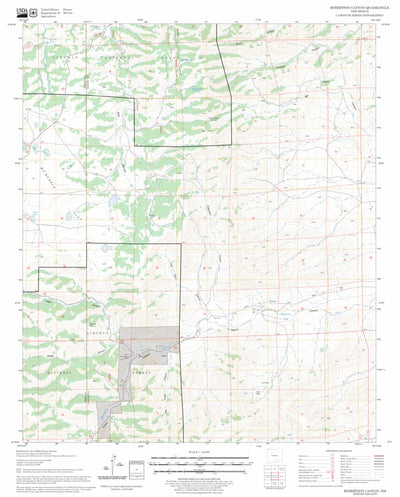 Robertson Canyon, NM FSTopo Legacy Preview 1