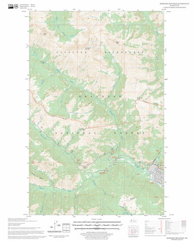Robinson Mountain, WA FSTopo Legacy Preview 1