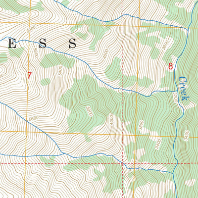 Robinson Mountain, WA FSTopo Legacy Preview 3