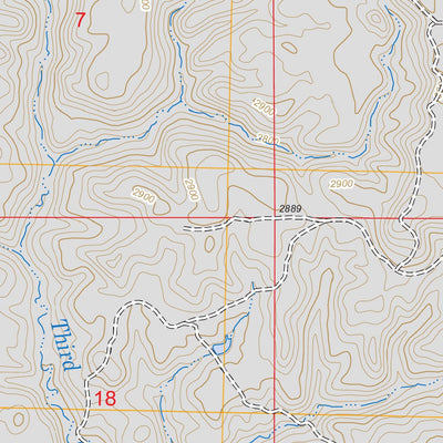Rocky Ridge North, ND FSTopo Legacy Preview 3