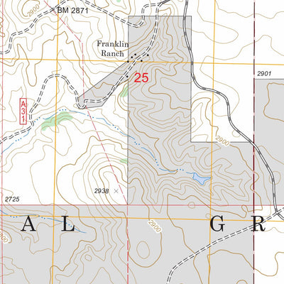 Rocky Ridge South, ND FSTopo Legacy Preview 2
