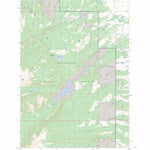 Rock Creek Lake, MT FSTopo Legacy Preview 1