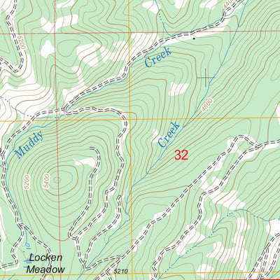 Rock Creek, OR FSTopo Legacy Preview 3