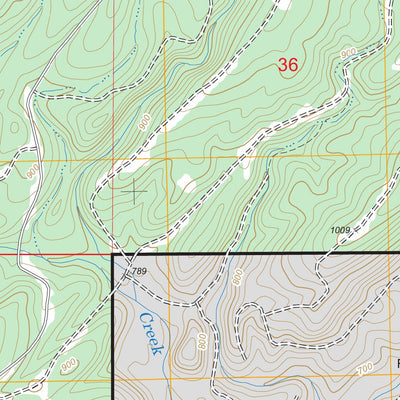Rocky Creek, OK FSTopo Legacy Preview 3