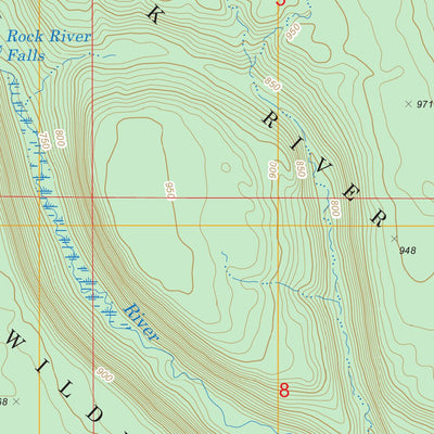 Rock River, MI FSTopo Legacy Preview 3
