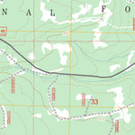 Rock Creek Reservoir, OR FSTopo Legacy Preview 2