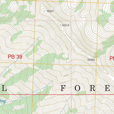 Rock Roll Canyon, ID FSTopo Legacy Preview 2