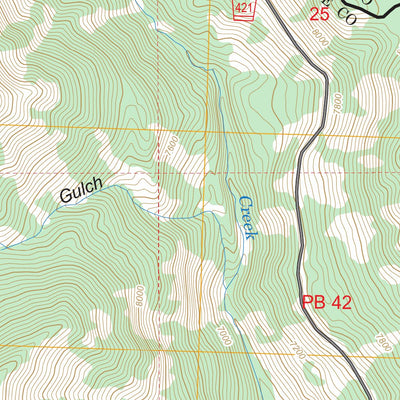 Rock Roll Canyon, ID FSTopo Legacy Preview 3