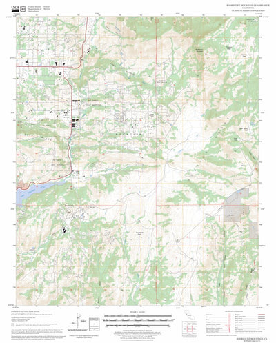 Rodriguez Mountain, CA FSTopo Legacy Preview 1