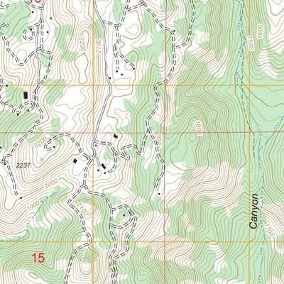 Rodriguez Mountain, CA FSTopo Legacy Preview 3