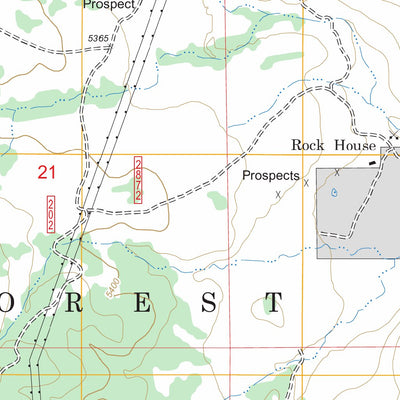 Rock House, AZ FSTopo Legacy Preview 2