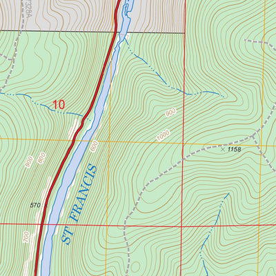 Rock Pile Mountain, MO FSTopo Legacy Preview 3