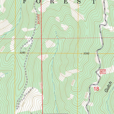 Rose Lake, ID FSTopo Legacy Preview 3