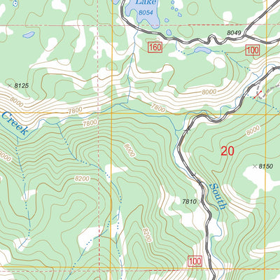 Rosies Ridge, WY FSTopo Legacy Preview 3