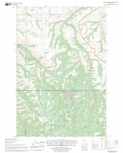 Rose Springs, WA FSTopo Legacy Preview 1