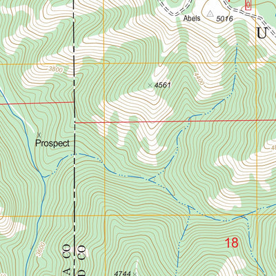 Rose Springs, WA FSTopo Legacy Preview 3