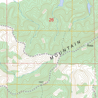 Ross Mountain, AL FSTopo Legacy Preview 3