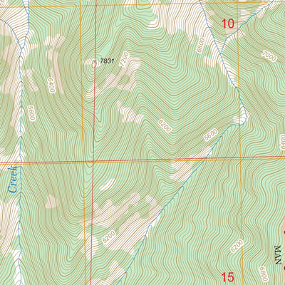 Rough Spur, CA FSTopo Legacy Preview 3