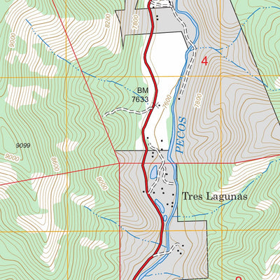 Rosilla Peak, NM FSTopo Legacy Preview 3