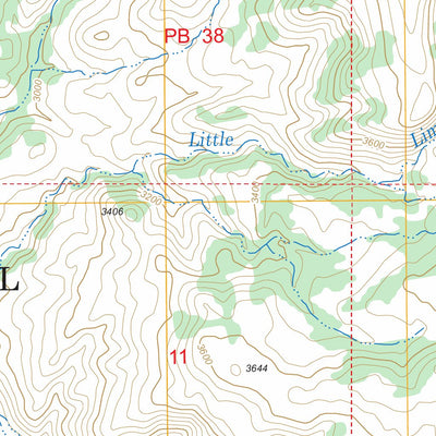 Rover Peak, AZ FSTopo Legacy Preview 2