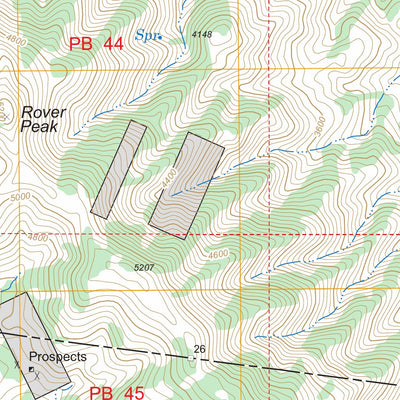 Rover Peak, AZ FSTopo Legacy Preview 3