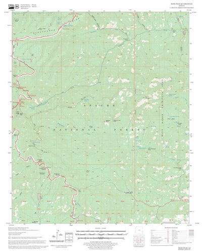 Rose Peak, AZ FSTopo Legacy Preview 1