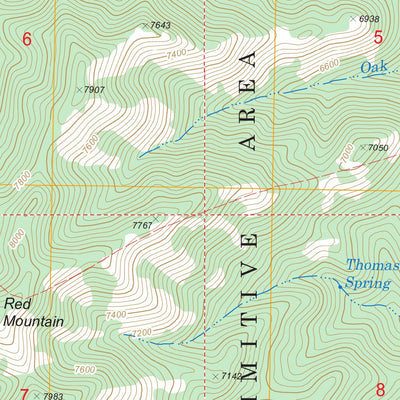 Rose Peak, AZ FSTopo Legacy Preview 3