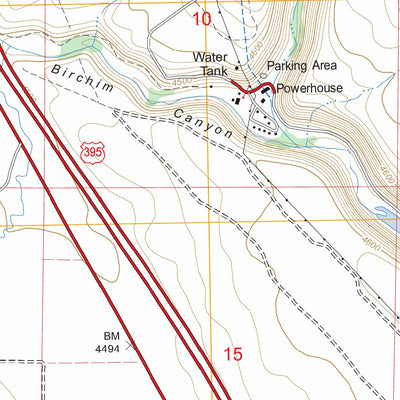 Rovana, CA FSTopo Legacy Preview 2