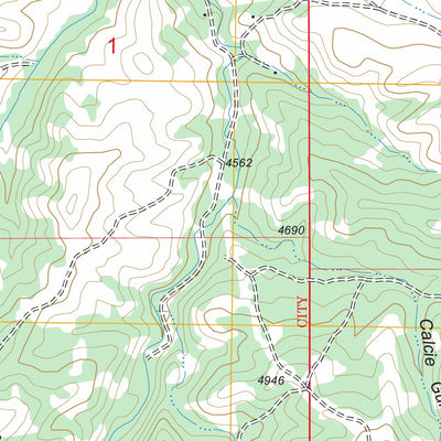 Ross Canyon, MT FSTopo Legacy Preview 2