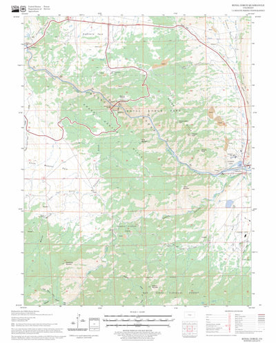 Royal Gorge, CO FSTopo Legacy Preview 1