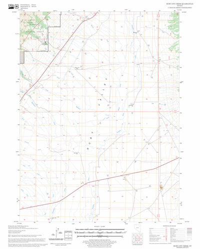 Ruby City Creek, NV FSTopo Legacy Preview 1