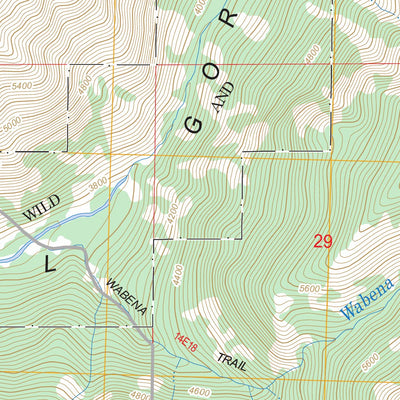Royal Gorge, CA FSTopo Legacy Preview 3