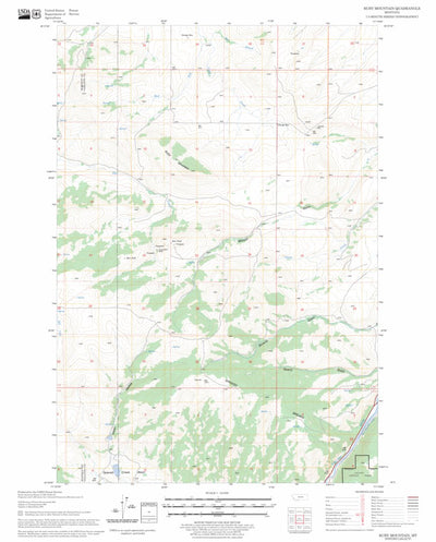 Ruby Mountain, MT FSTopo Legacy Preview 1